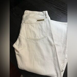 Mens Burberry White Jeans 34Wx32L